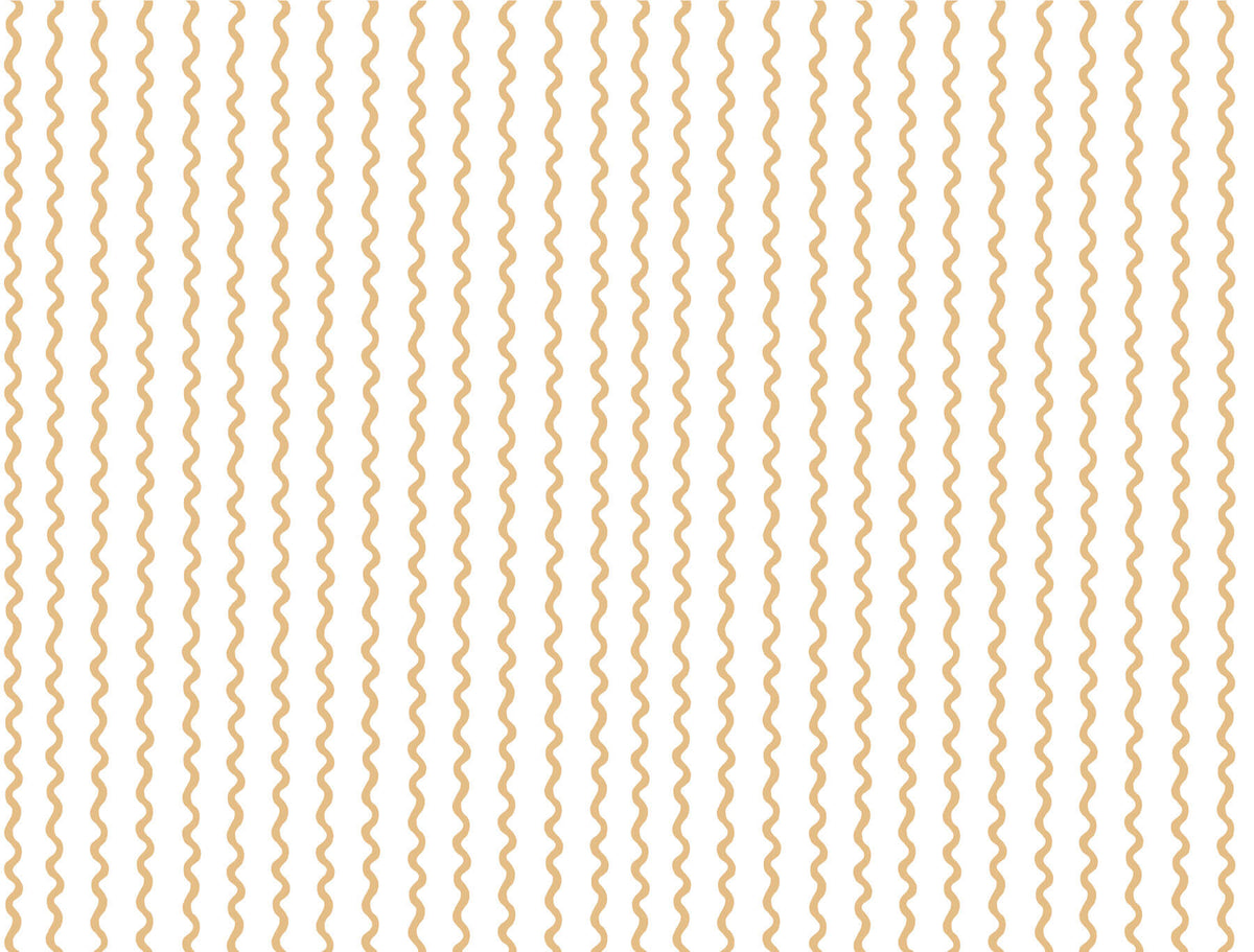Rifle Paper Co. Rickrack Wallpaper - Gold