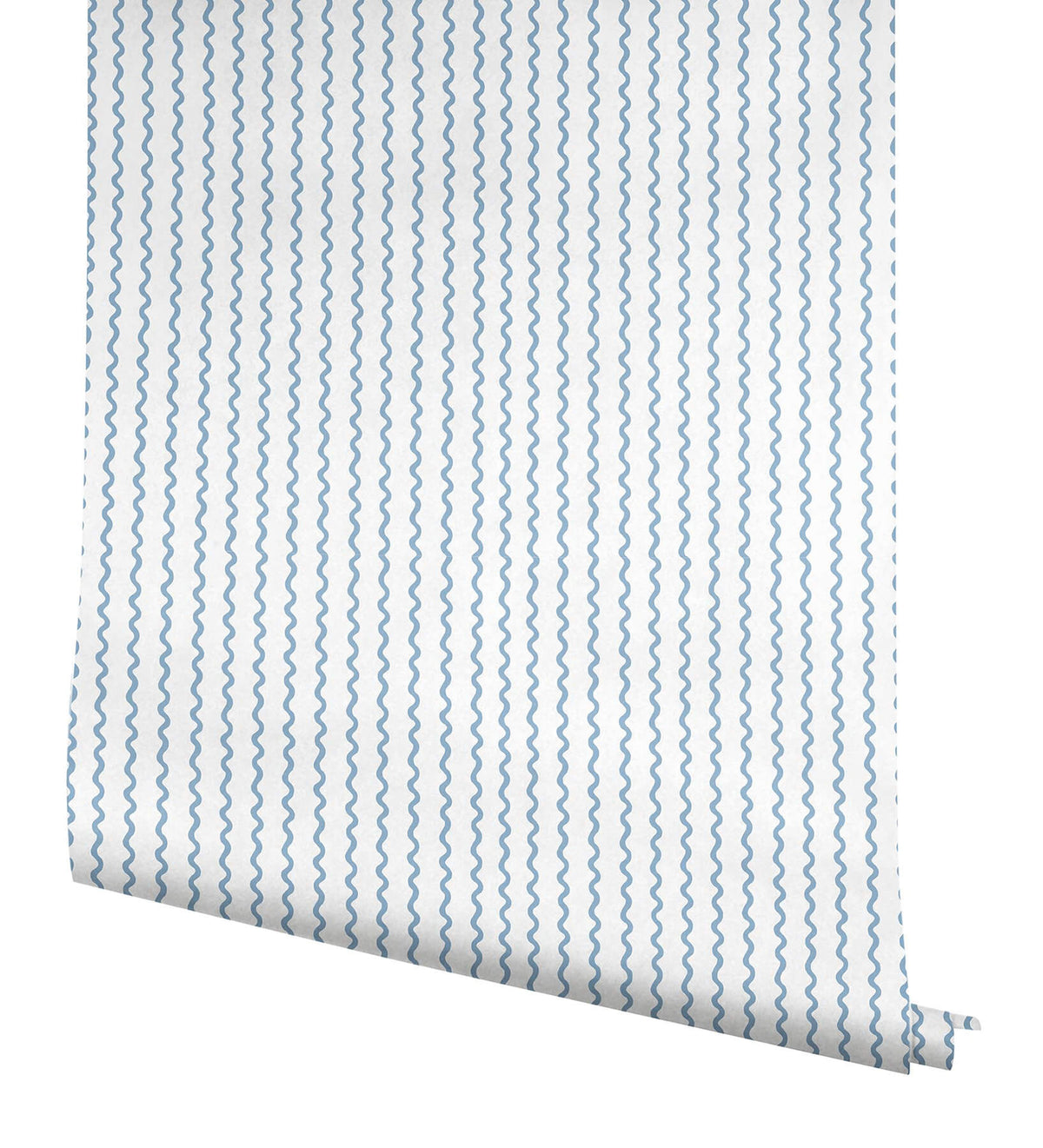 Rifle Paper Co. Rickrack Wallpaper Sample - Blue