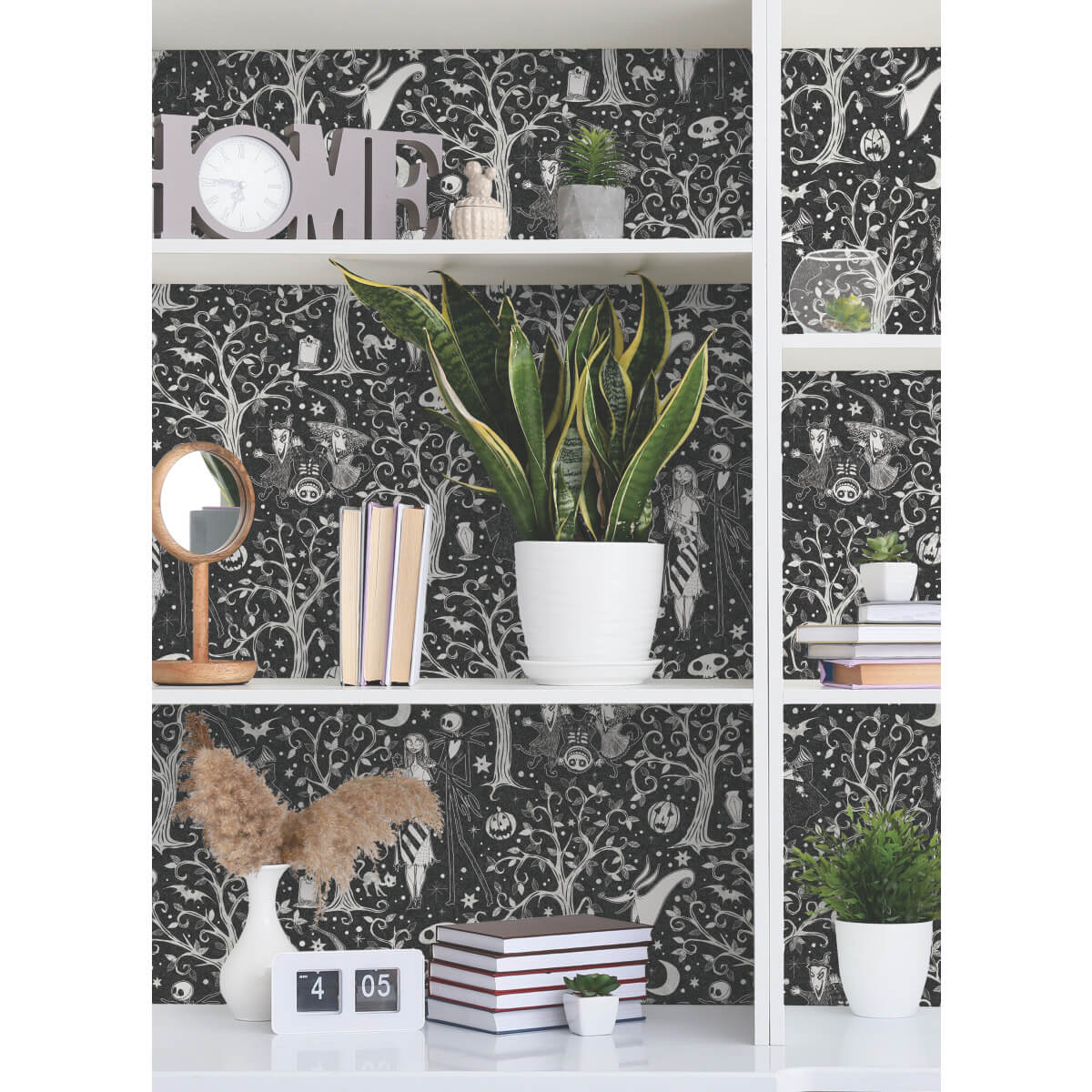 Disney Tim Burton's The Nightmare Before Christmas Forest Peel & Stick Wallpaper Sample