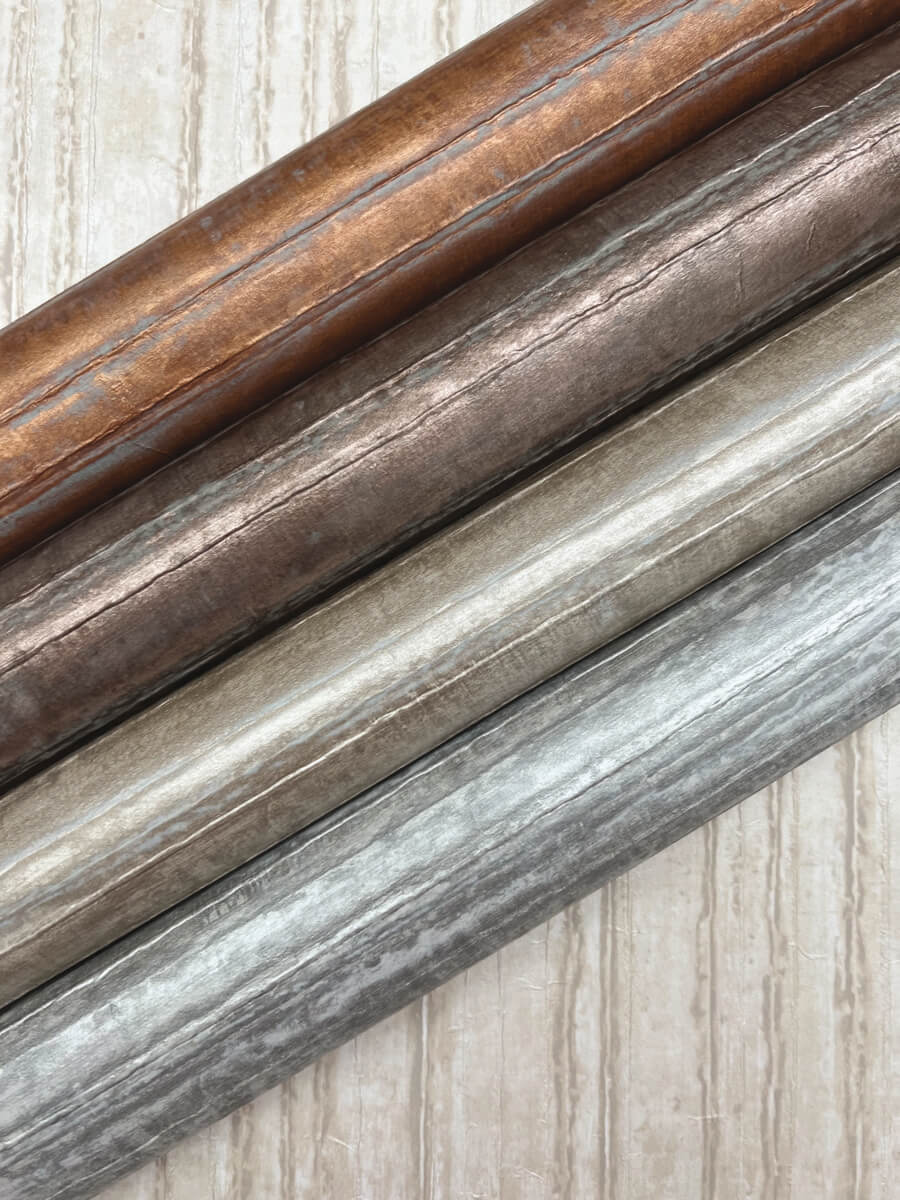 Ronald Redding Industrial Interiors Vintage Tin Wallpaper - Esquire