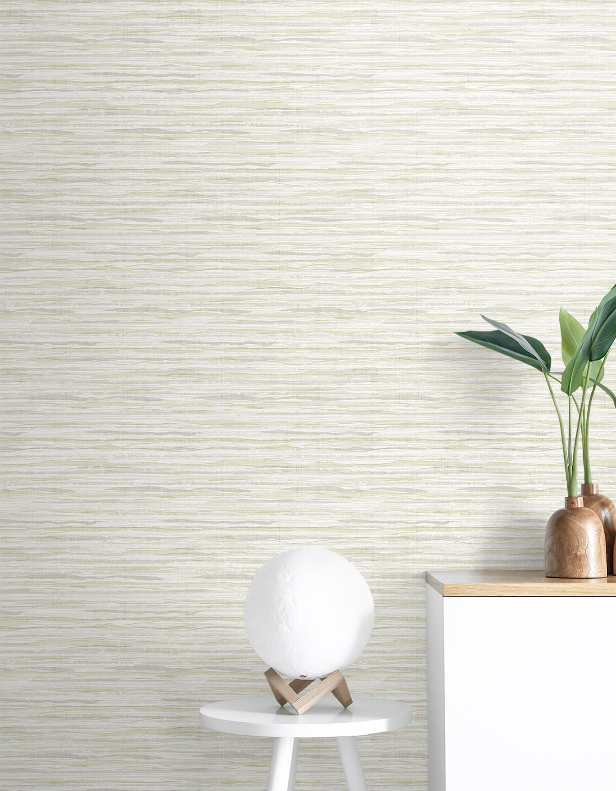 Seabrook Summer House Faux Stringcloth Wallpaper Sample - Early Clouds