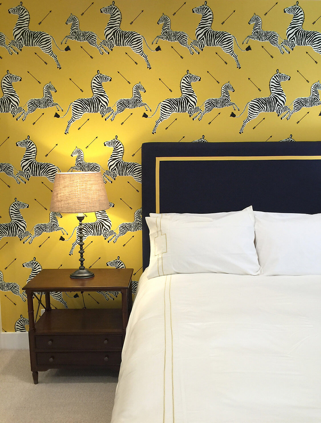 Scalamandre Zebras Collection Zebras Wallpaper - Yellow