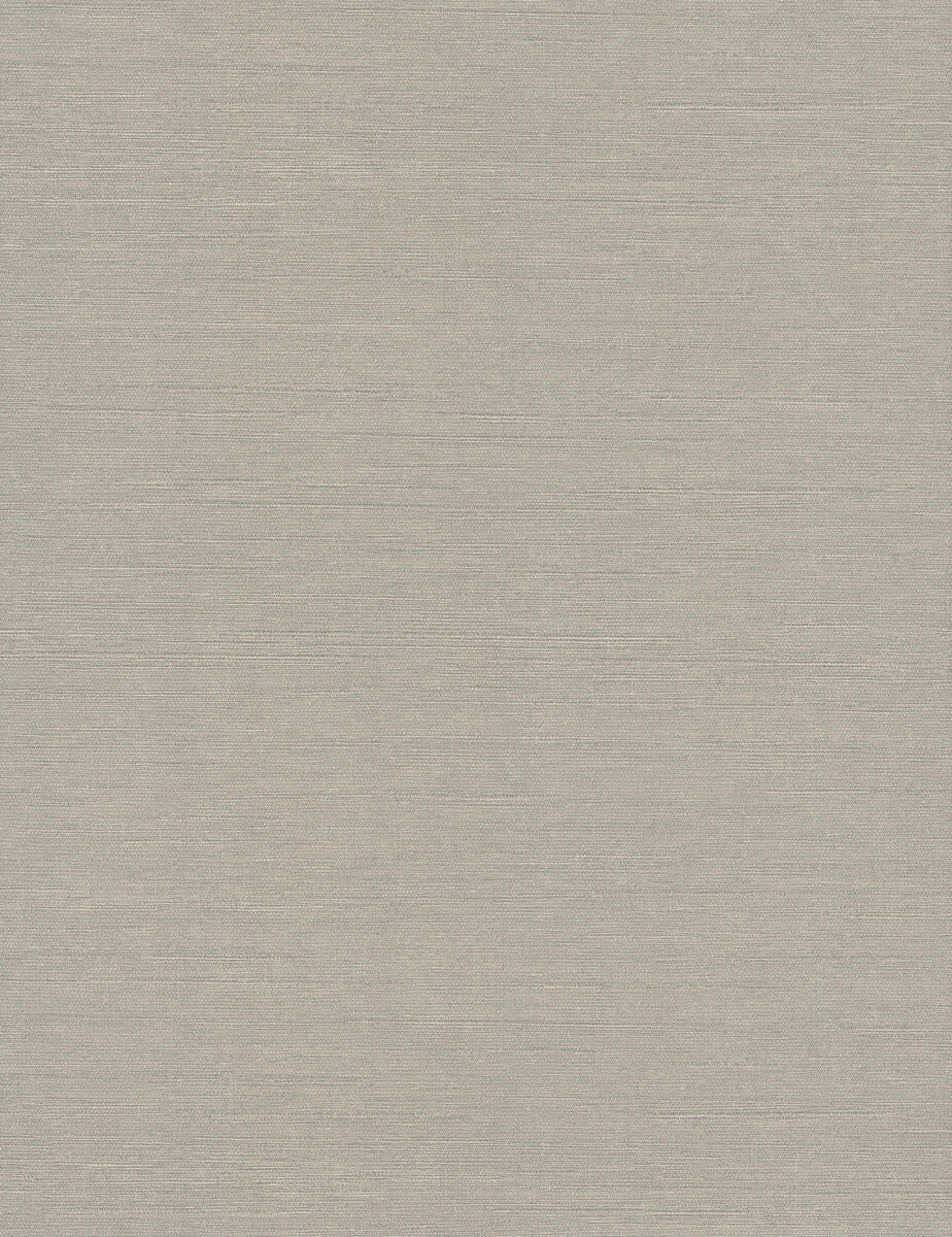 York Signature Textures Shimmering Linen Wallpaper - Gray