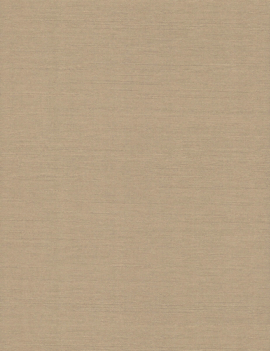 York Signature Textures Shimmering Linen Wallpaper - Caramel
