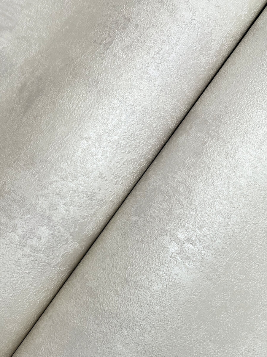 York Montecito Italian Plaster Wallpaper - Fog