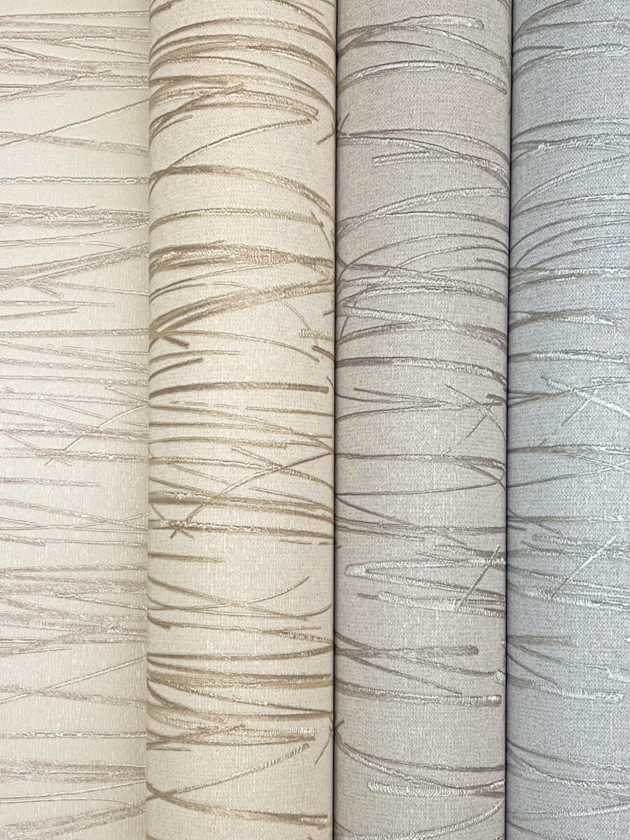 York Signature Textures Piedmont Bamboo Wallpaper - Taupe