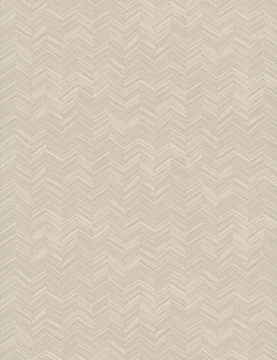 York Signature Textures Raised Chevron Wallpaper - Beige
