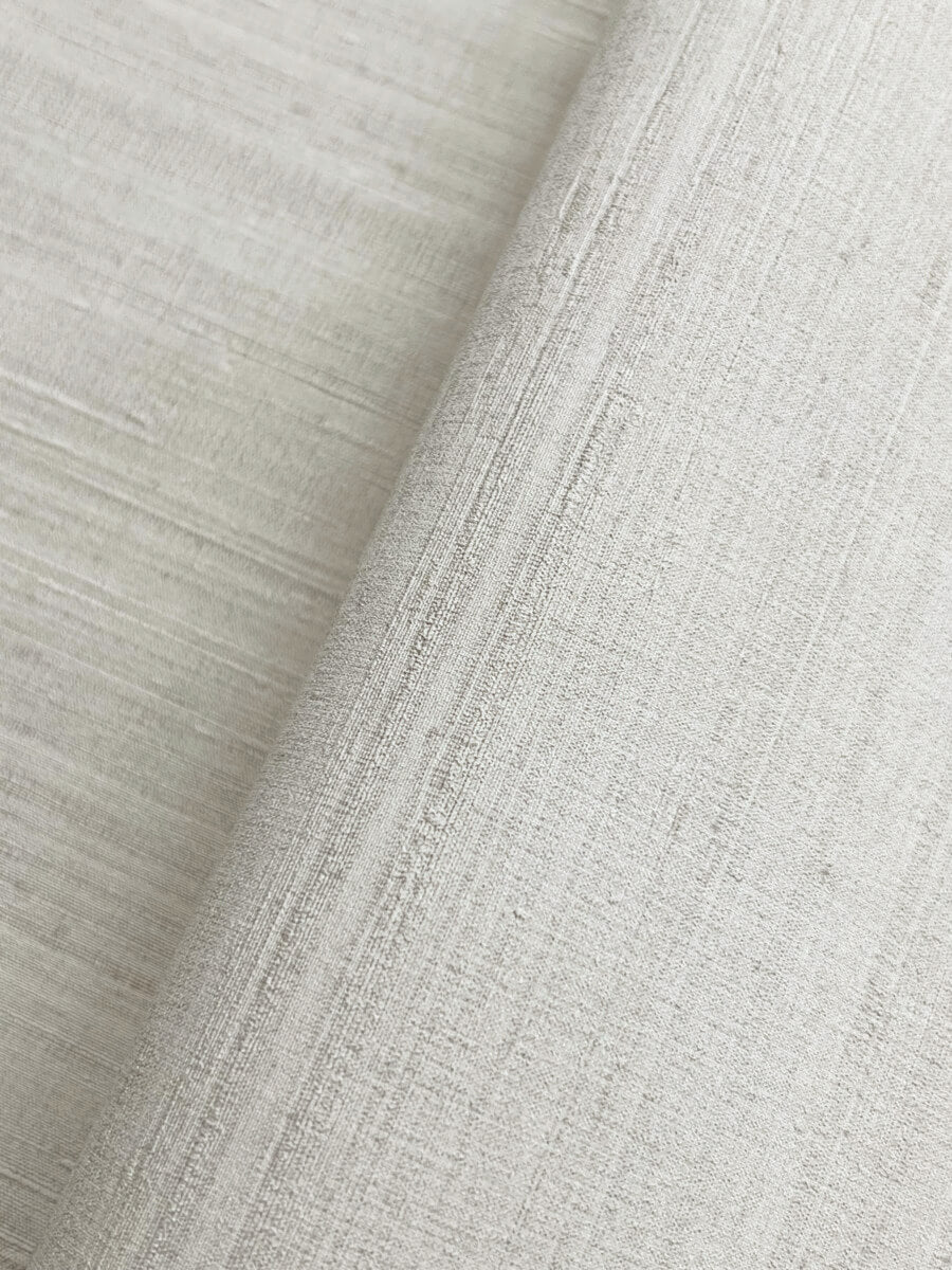 York Signature Textures Milano Silk Wallpaper - Ivory