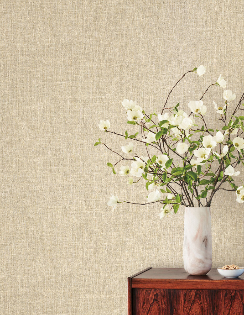 York Montecito Cromie Wallpaper - Ivory