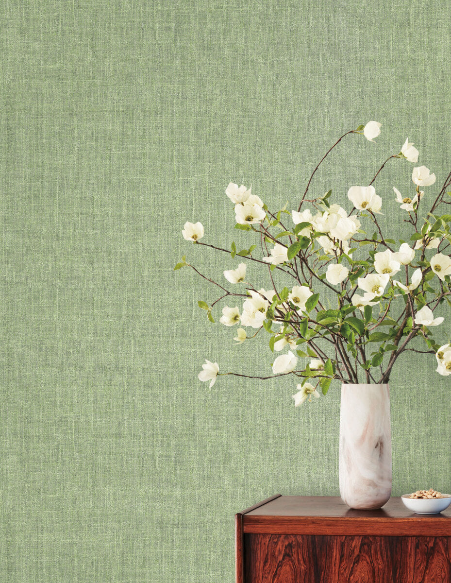 York Montecito Cromie Wallpaper - Green