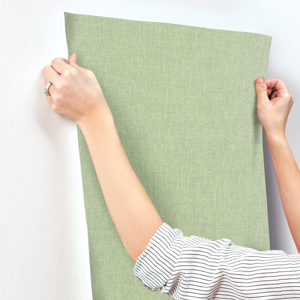 York Montecito Cromie Wallpaper - Green