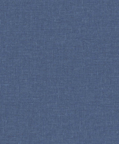 Seabrook The Simple Life Soft Linen Wallpaper - Navy Blue