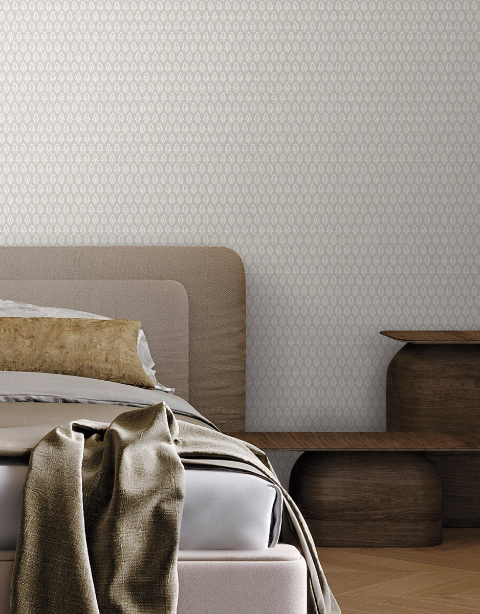 York Montecito Mehndi Wallpaper Sample - Taupe