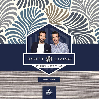 Scott Living III Kenter Sisal Wallpaper - Aqua