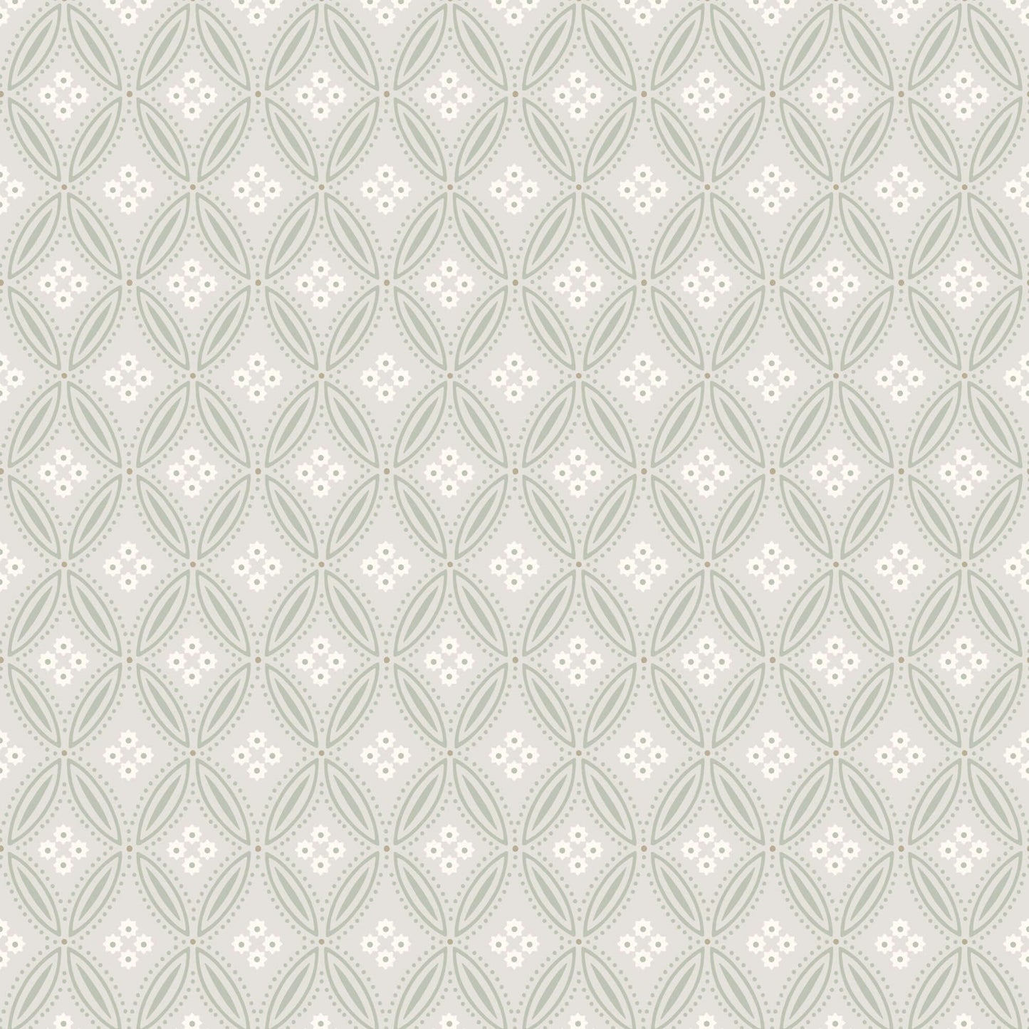 Mitchell Black Stone Lace Wallpaper Sample - Pale Gray