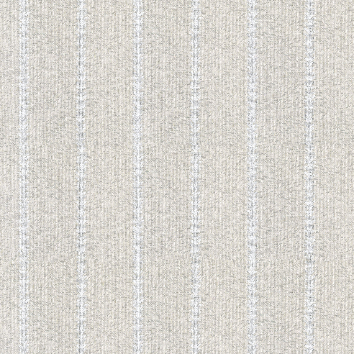 Thibaut Islander Barrier Weave Wallpaper - Metallic Silver on Grey