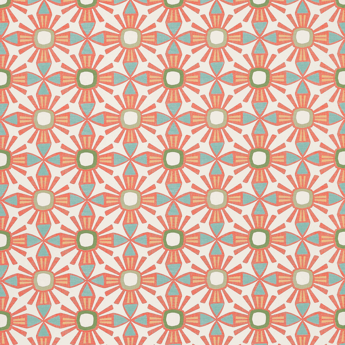 Thibaut Islander Kona Wallpaper - Coral
