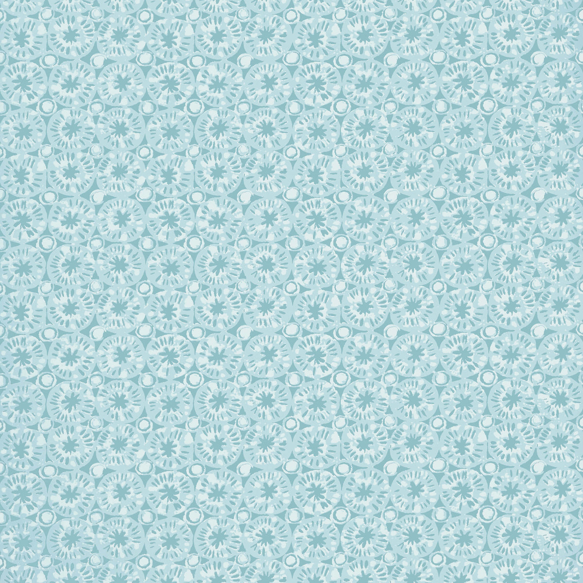 Thibaut Islander Sand Dollar Wallpaper Sample - Seaglass