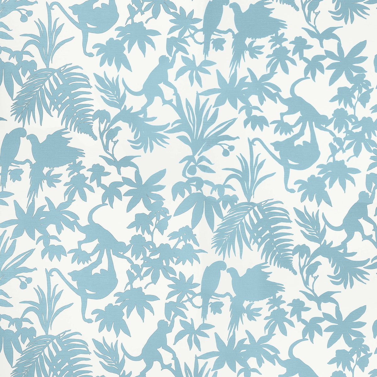 Thibaut Islander St. Kitts Wallpaper - Blue