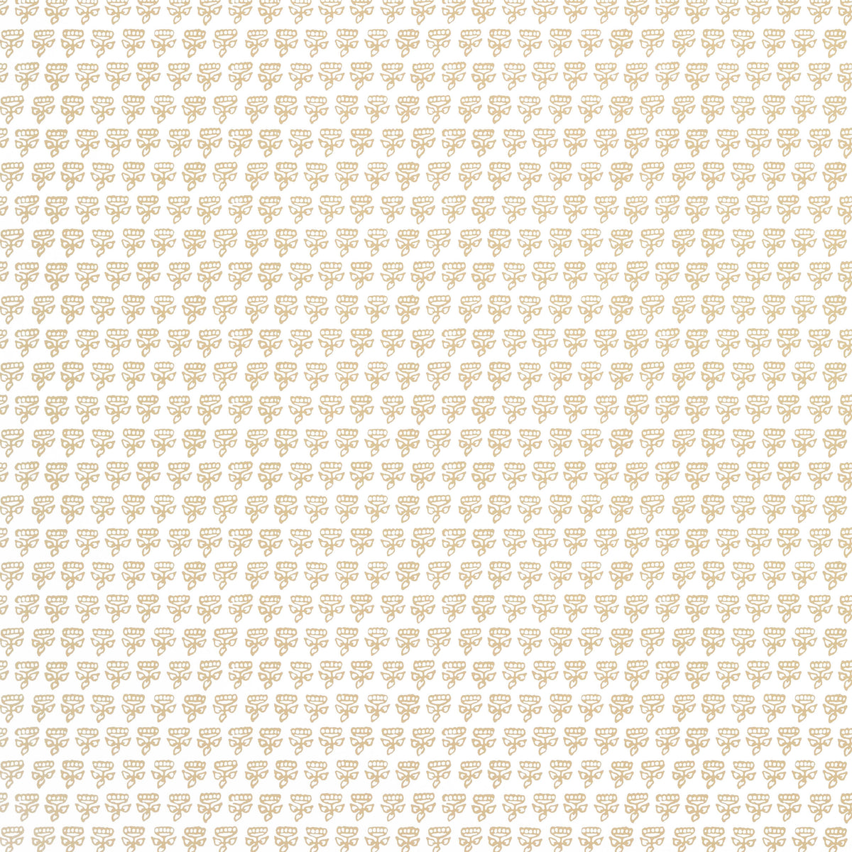 Thibaut Indienne Mimi Wallpaper - Beige