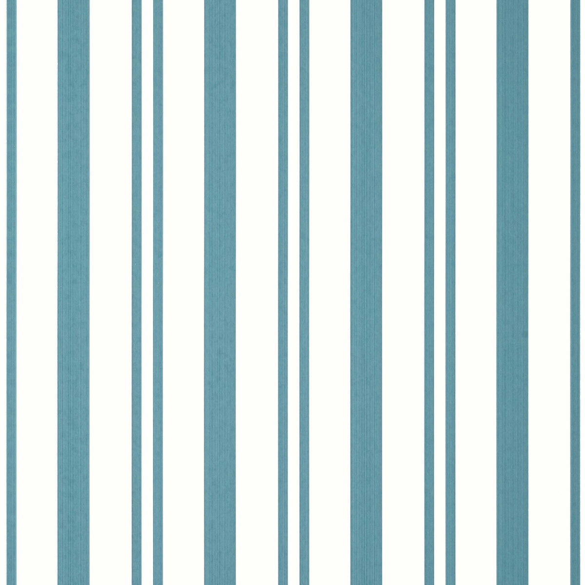 Thibaut Indienne Maggie Stripe Wallpaper - Teal