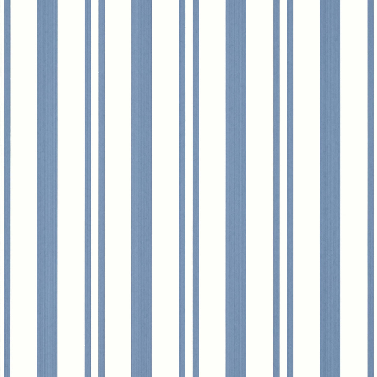 Thibaut Indienne Maggie Stripe Wallpaper - Blue