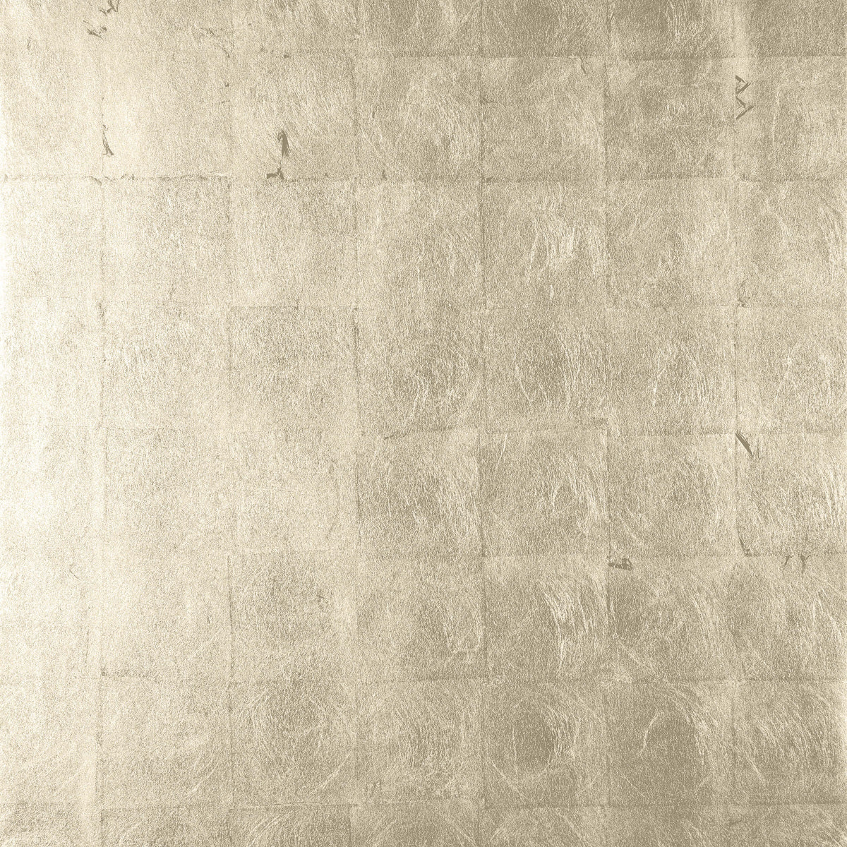 Thibaut Modern Resource Metal Leaf Wallpaper - Pewter
