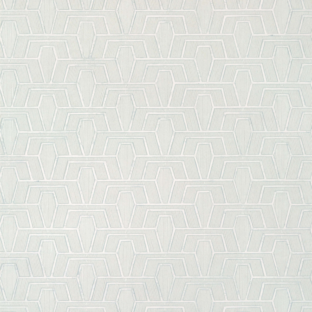 Thibaut Modern Resource Hinton Tunnel Wallpaper - Flax