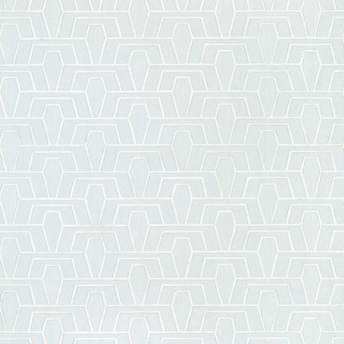 Thibaut Modern Resource Hinton Tunnel Wallpaper - Soft Blue