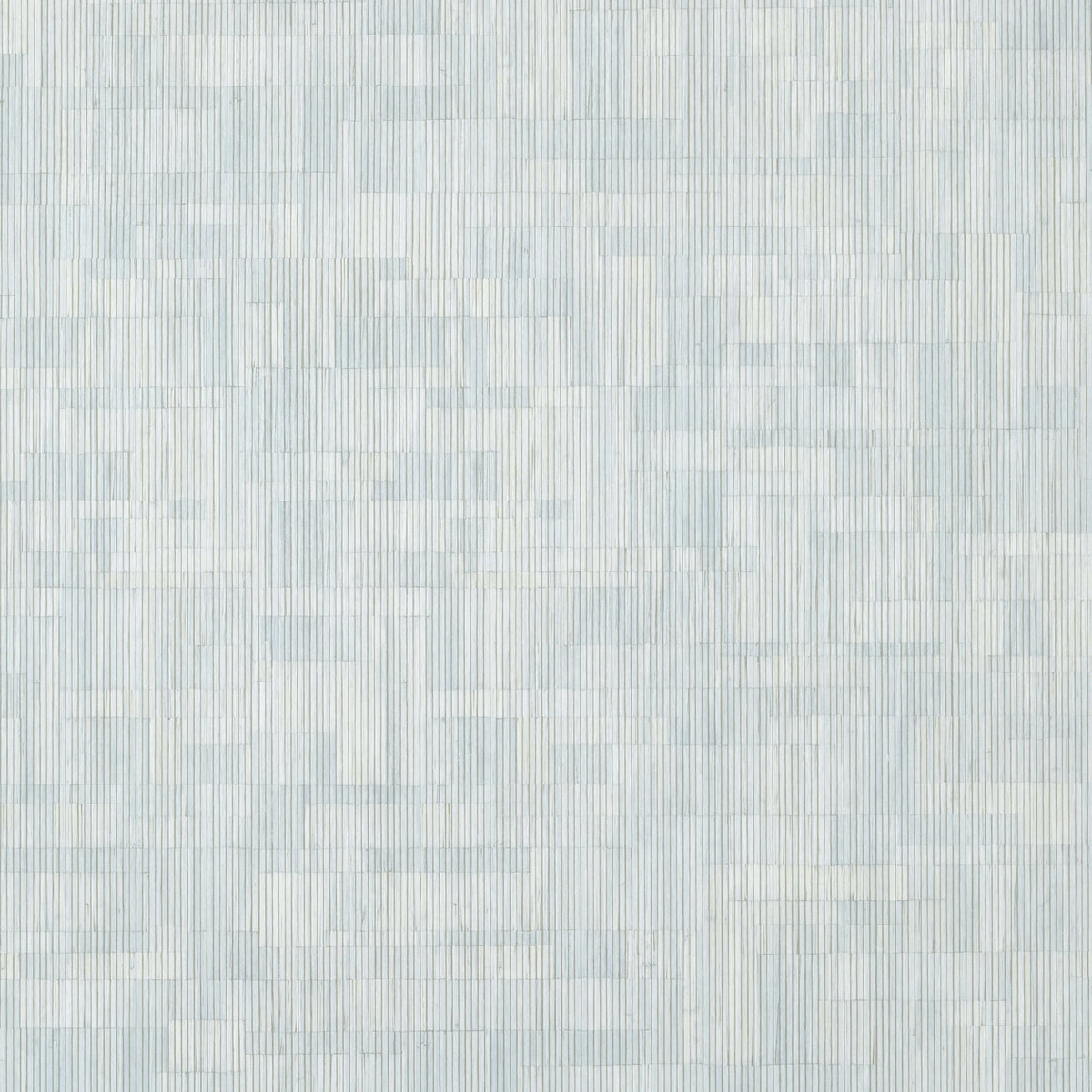 Thibaut Modern Resource Bamboo Mosaic Wallpaper - Soft Blue