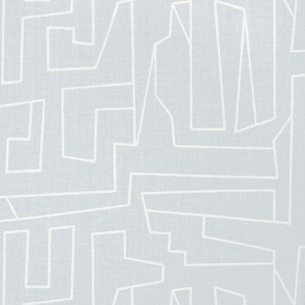 Thibaut Modern Resource Matrix Wallpaper - Soft Blue