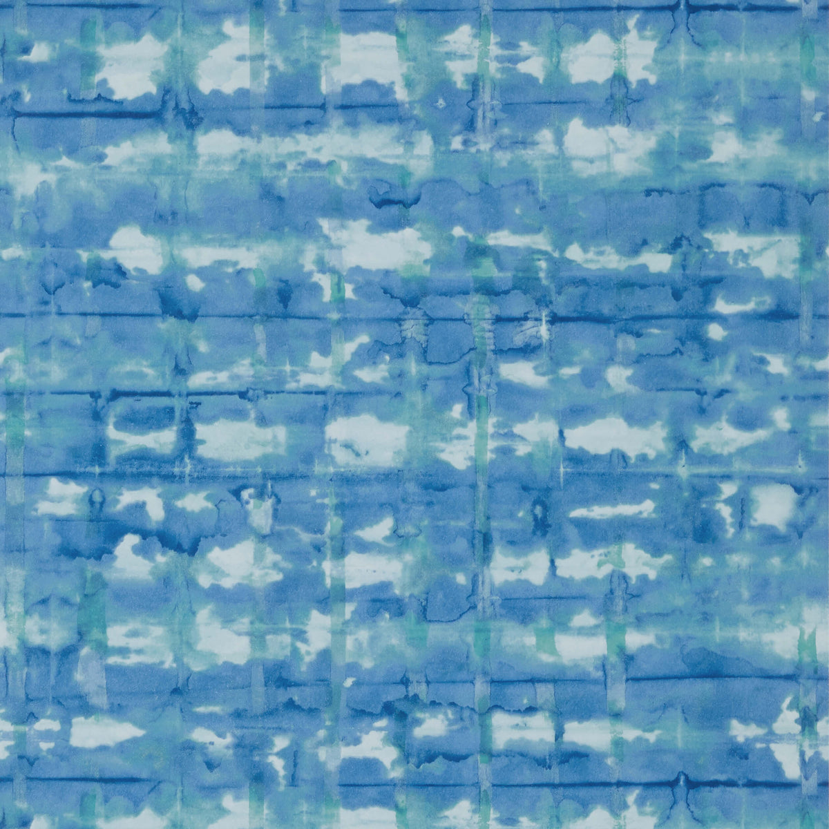 Thibaut Modern Resource Illusion Wallpaper Sample - Blue