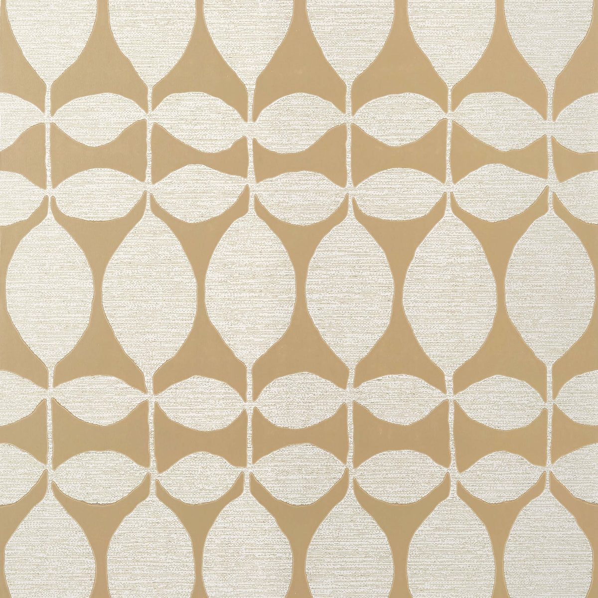 Thibaut Modern Resource Lola Wallpaper Sample - Metallic Gold