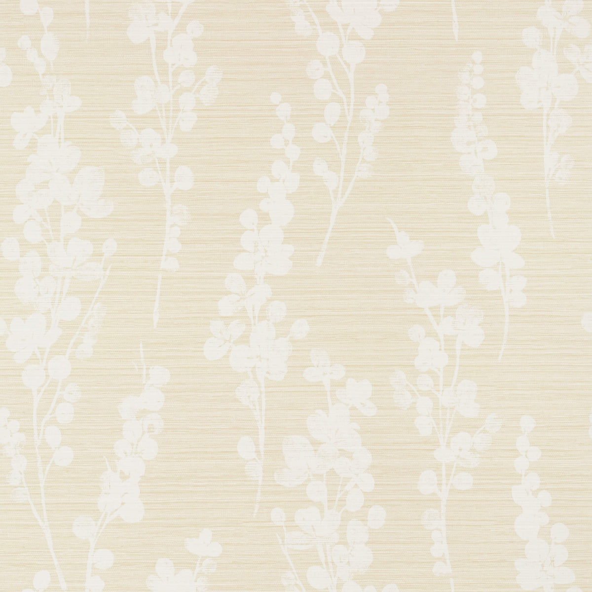 Thibaut Modern Resource Spring Blooms Wallpaper - Beige