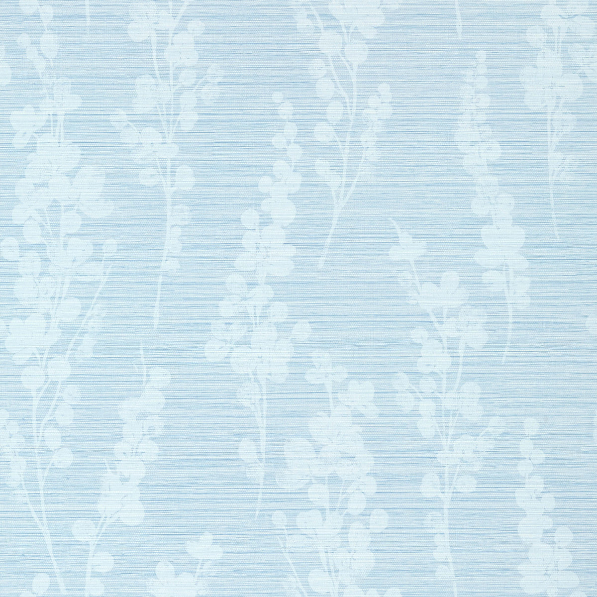 Thibaut Modern Resource Spring Blooms Wallpaper - Sky