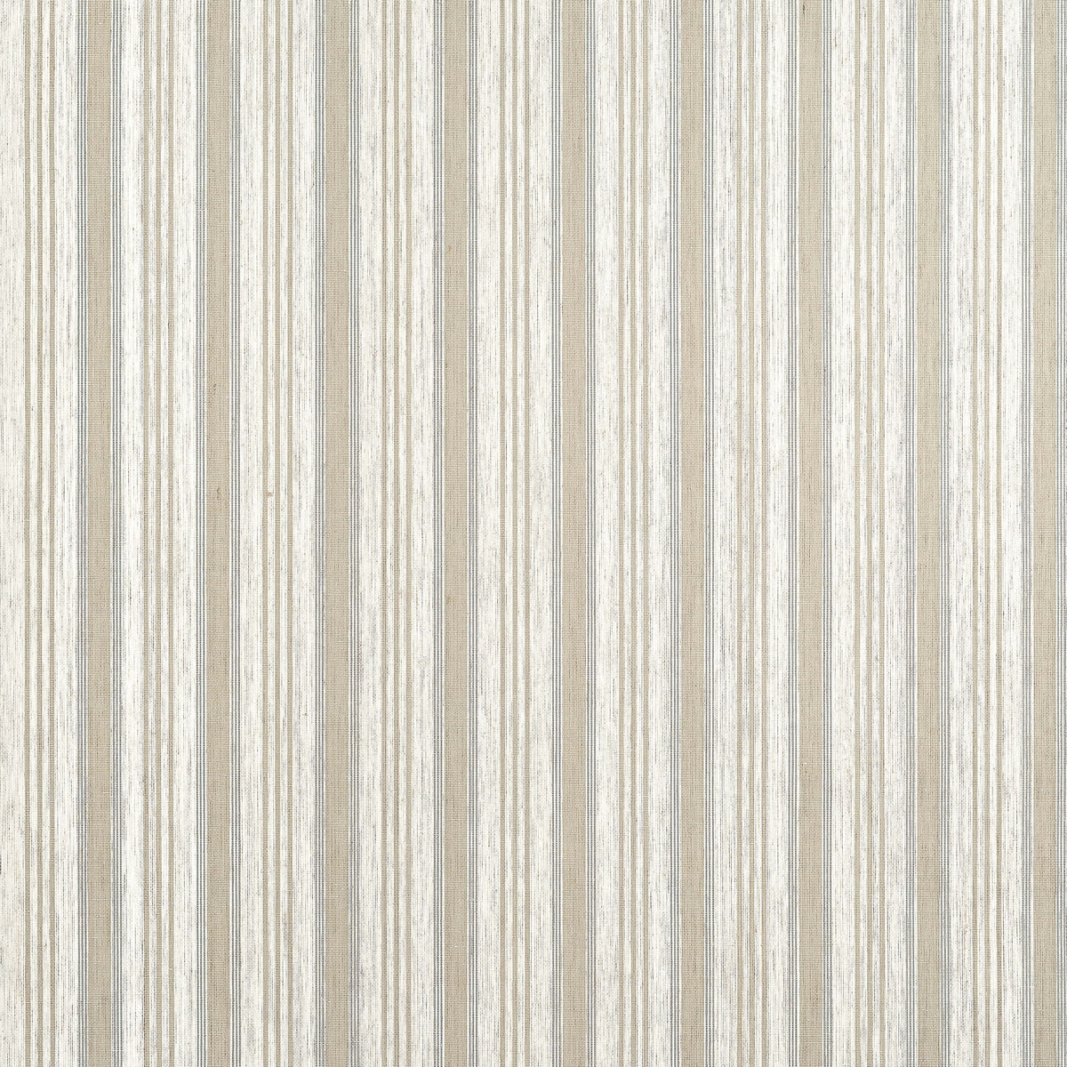 Thibaut Stripes & Checks Resource Bennett Stripe Wallpaper - Beige