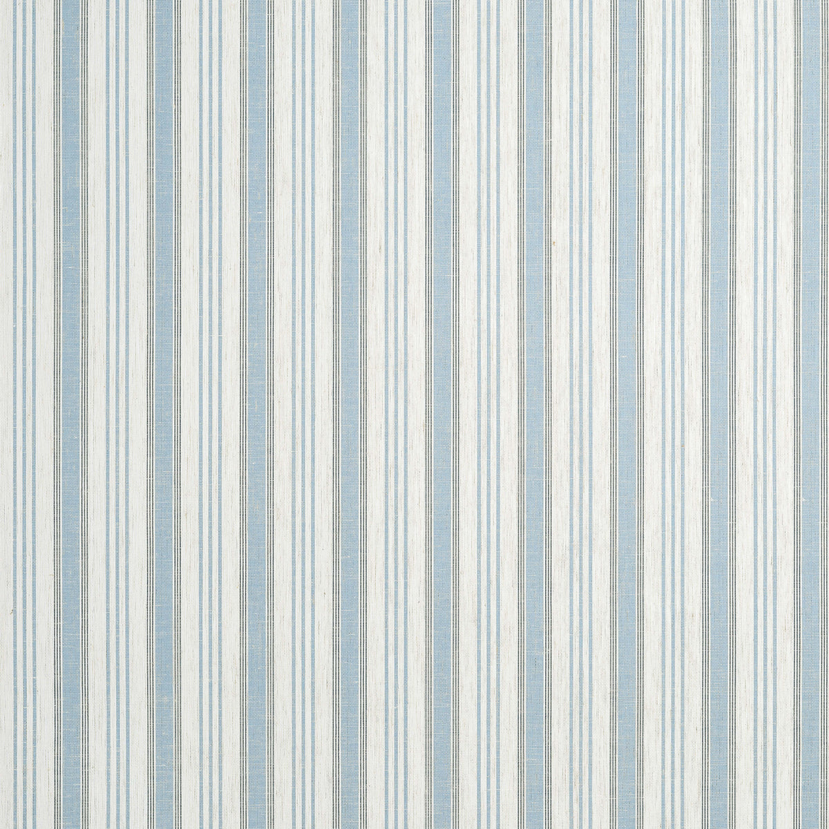 Thibaut Stripes & Checks Resource Bennett Stripe Wallpaper - Blue