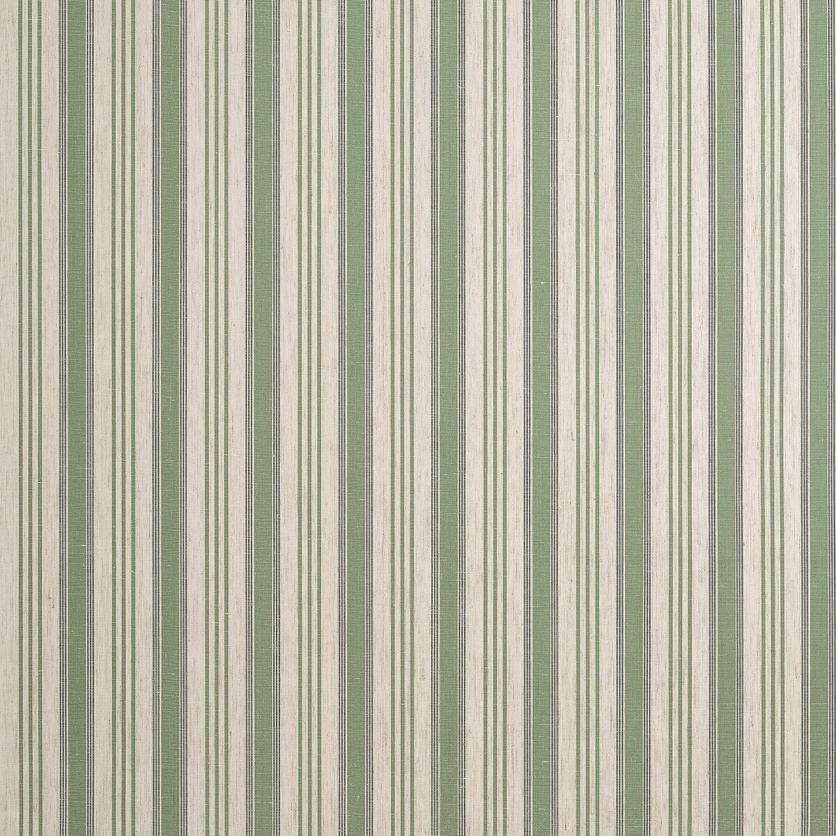 Thibaut Stripes & Checks Resource Bennett Stripe Wallpaper Sample - Green