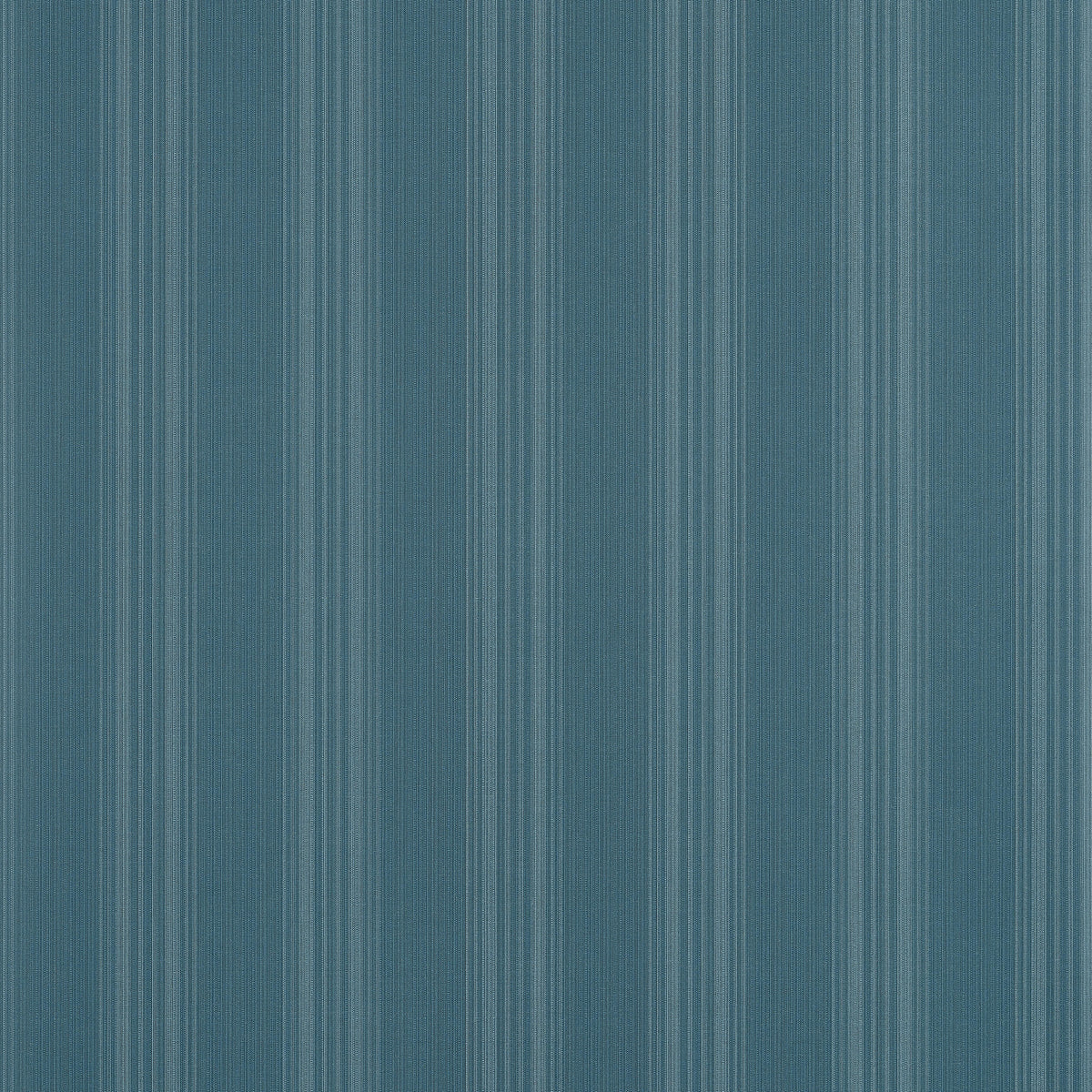 Thibaut Stripes & Checks Resource Scarlet Stripe Wallpaper - Peacock Blue