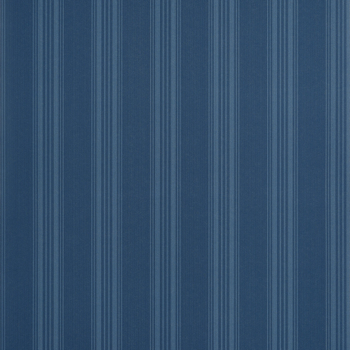 Thibaut Stripes & Checks Resource Scarlet Stripe Wallpaper - Navy