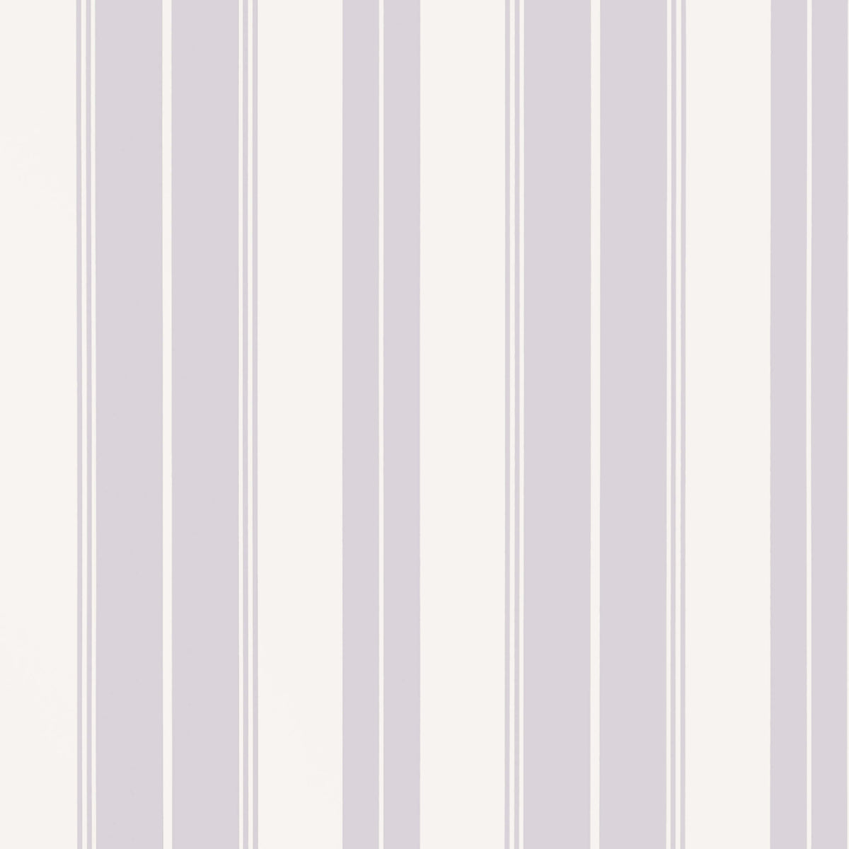 Thibaut Stripes & Checks Resource Norfolk Stripe Wallpaper - Lilac