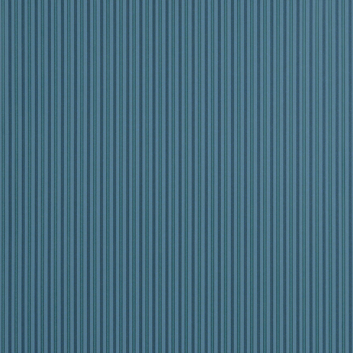 Thibaut Stripes & Checks Resource Conner Stripe Wallpaper - Peacock Blue