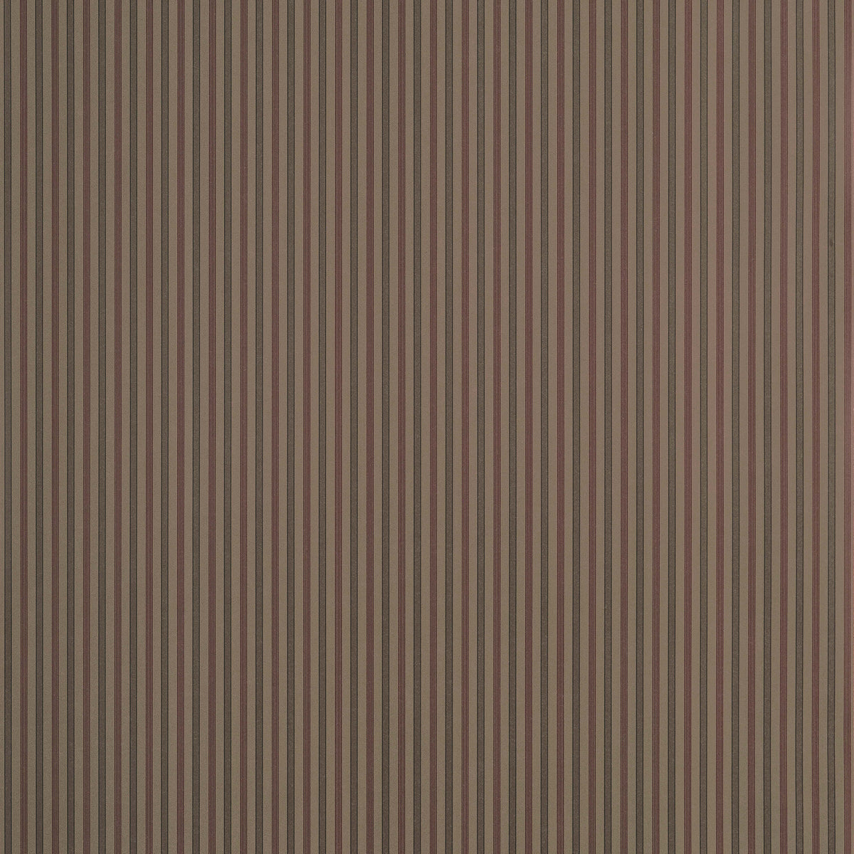 Thibaut Stripes & Checks Resource Conner Stripe Wallpaper - Brown