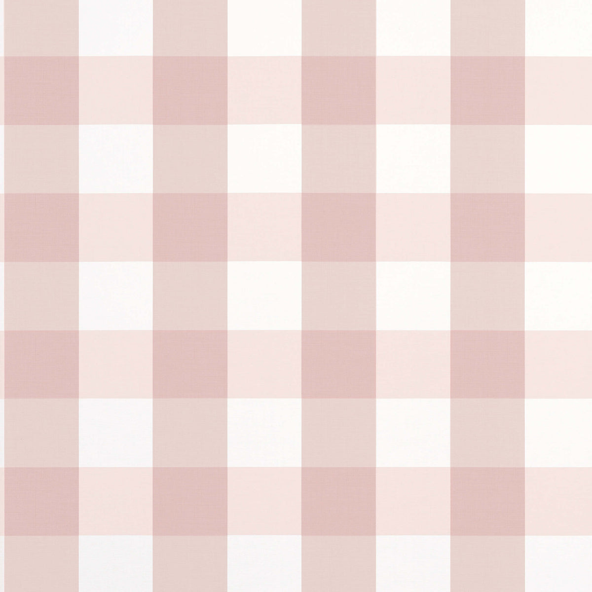 Thibaut Stripes & Checks Resource Buffalo Check Wallpaper Sample - Blush