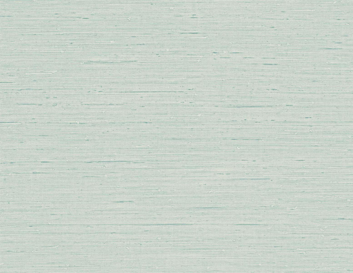 Seabrook Even More Textures Seahaven Rushcloth Wallpaper - Seaglass