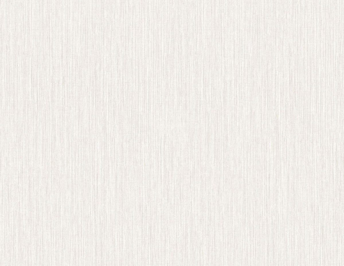 Seabrook Even More Textures Vertical Stria Wallpaper - Oyster & Metallic Silver