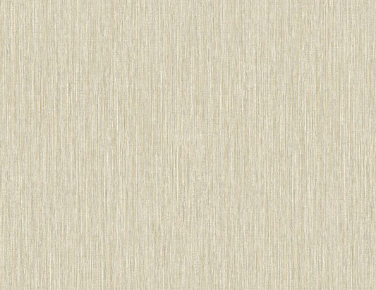 Seabrook Even More Textures Vertical Stria Wallpaper - Desert & Metallic Gold