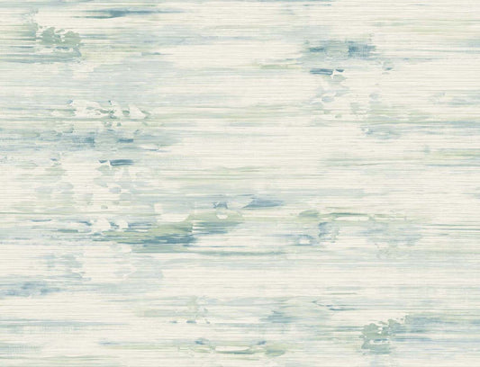 Seabrook Even More Textures Silk Mistral Wallpaper - Seaglass