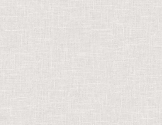 Seabrook Even More Textures Myrna Linen Wallpaper - Everest White