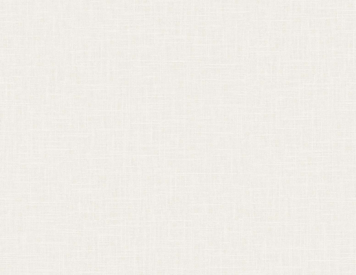 Seabrook Even More Textures Myrna Linen Wallpaper - White Oak